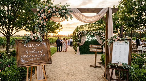 Event & Wedding Signage: Complete Guide to Signs for Your Special Occasion