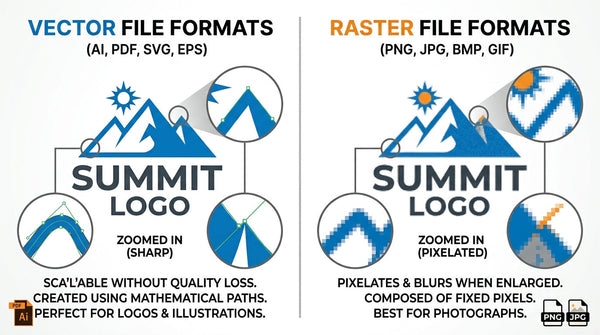 File Formats for Printing: AI vs EPS vs PDF vs TIFF vs PNG — Which to Use
