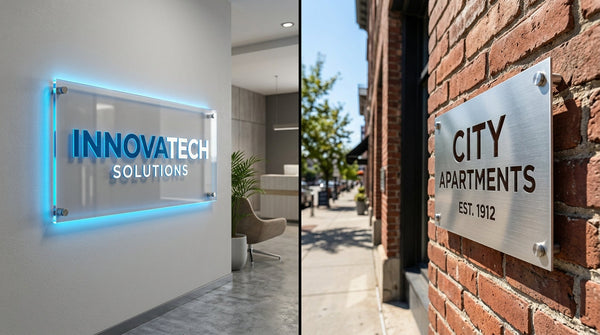 Indoor vs Outdoor Signs: What's the Difference and Which Do You Need?