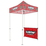 ONE CHOICE 5 ft. Steel Canopy Tent Halfwall