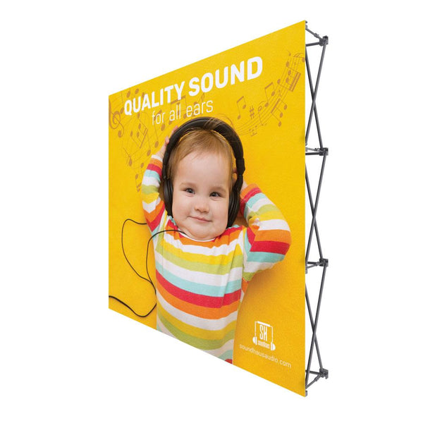 ONE CHOICE 8 ft. Fabric Pop Up Display