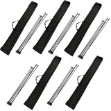 ONE CHOICE 24 x 62 in. 5 Pack Small X Banner Stand Super Flat (Graphic Package)