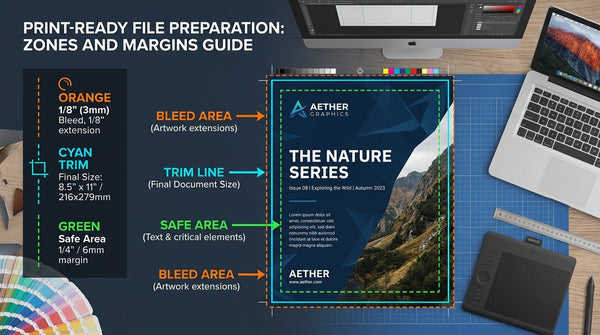 Bleed & Safe Area Guide: How to Set Up Your Print File Correctly