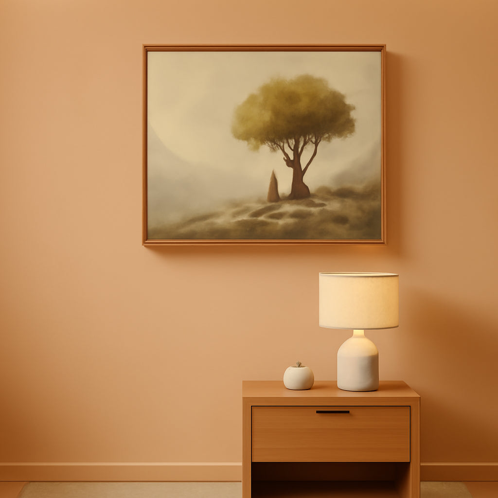 Jesus Olive Tree Christian Wall Art Set of 3 Canvas, 20x40 in – main view