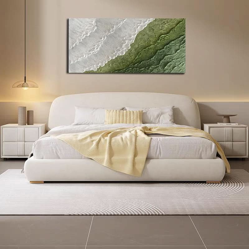 Expressionist Abstract Wall Art 24x48 Hand-Painted – image 5