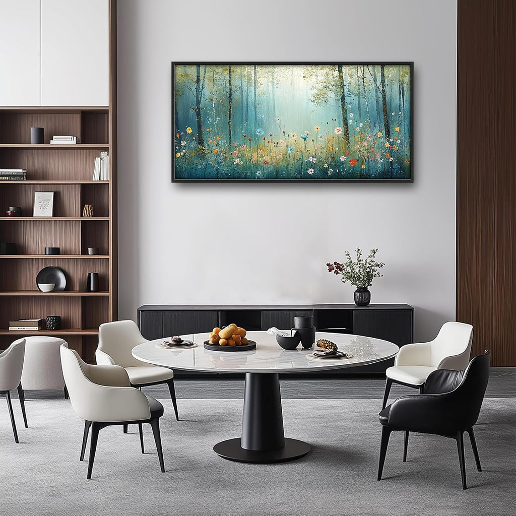 Forest Tree Botanical Wall Art 60x30 for Living Room – image 2