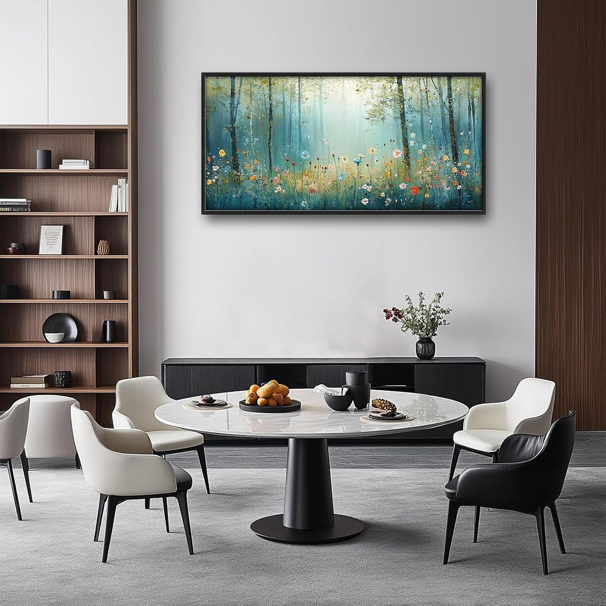Forest Tree Botanical Wall Art 60x30 for Living Room – image 2