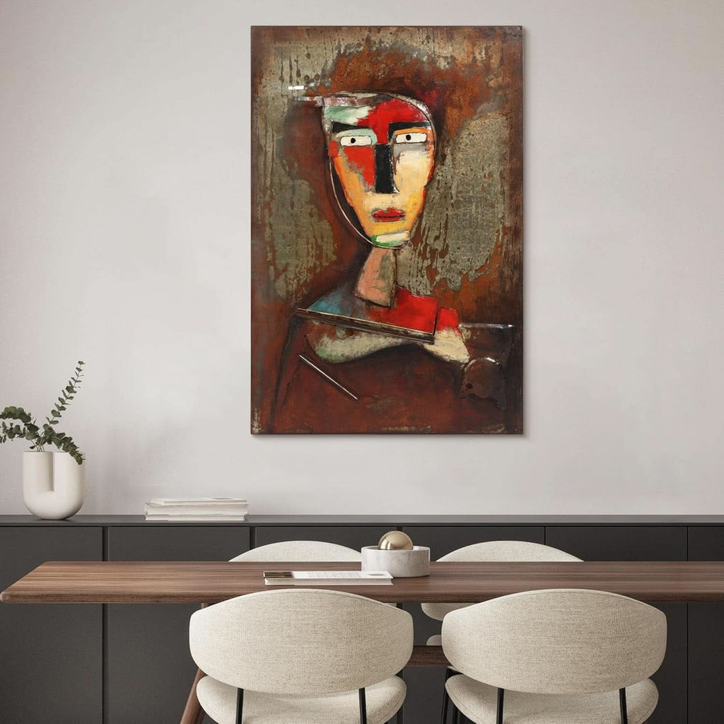Mixed Media Modern Wall Art 48x32 for Living Room – image 5