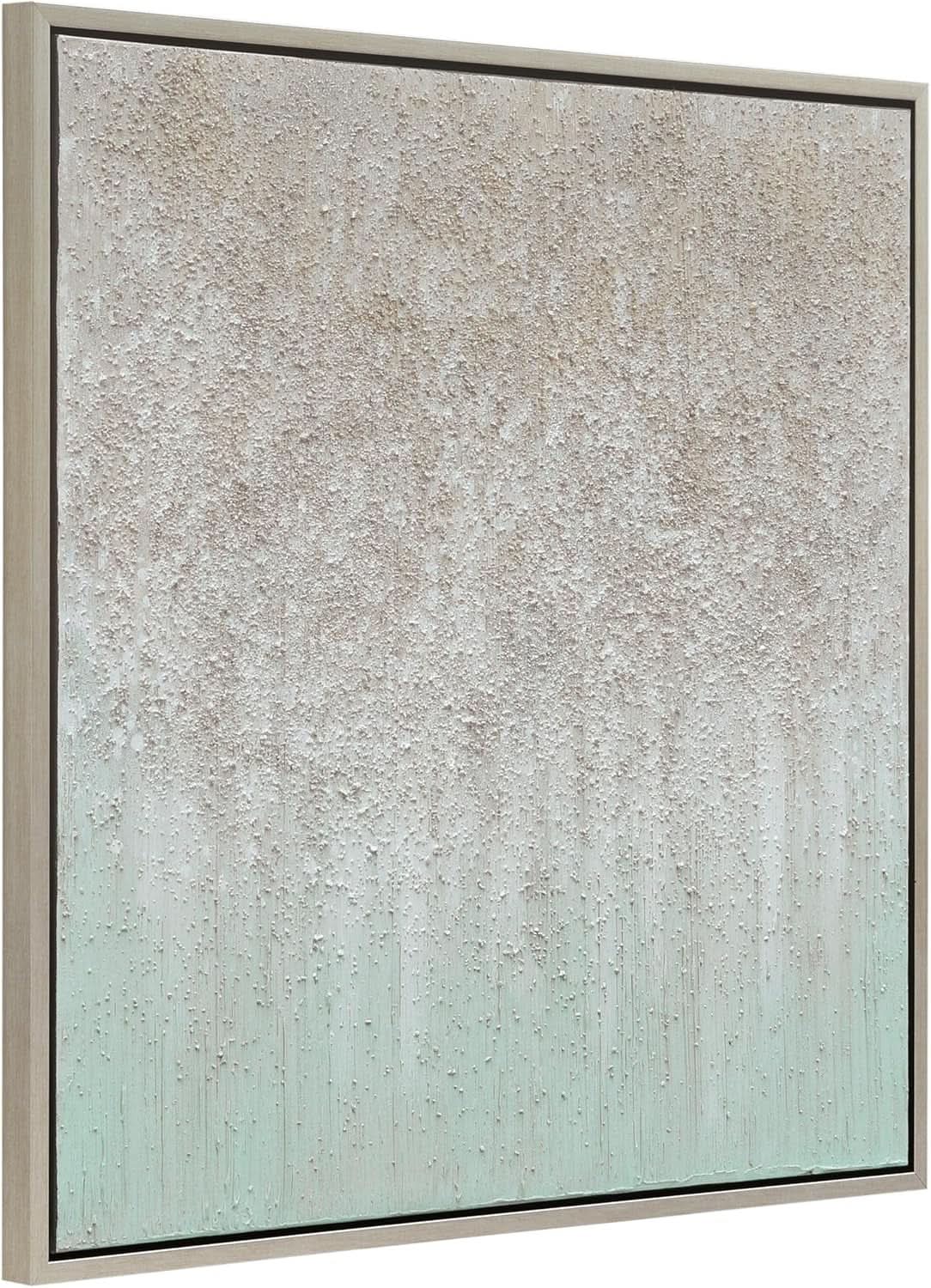 Textured Abstract Wall Art 36x36 Hand-Painted for Living Room – image 4