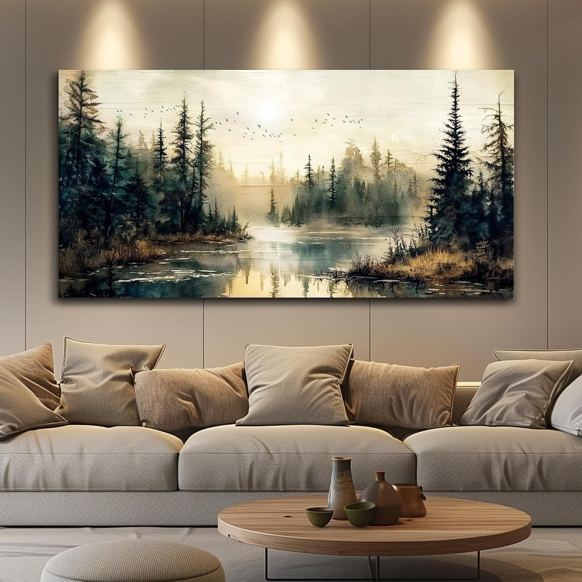 Landscape Wall Art 30x60 Canvas for Living Room – image 3