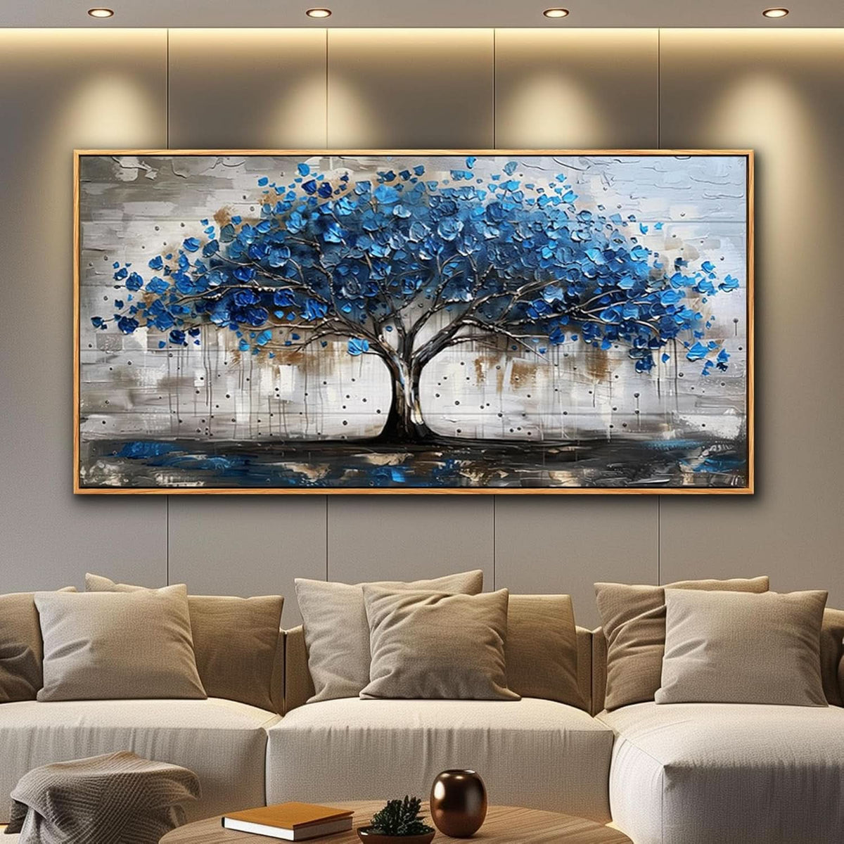 Hd Panoramic Landscape Wall Art 20x40 Framed Canvas – image 2