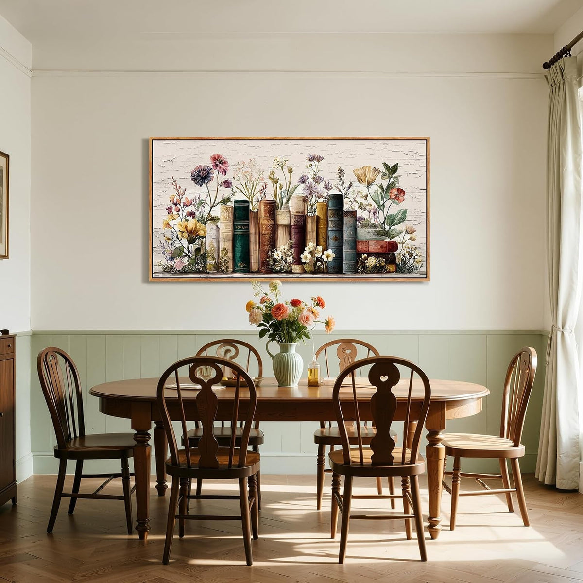 Floral Wall Art 29x57 for Living Room – image 2