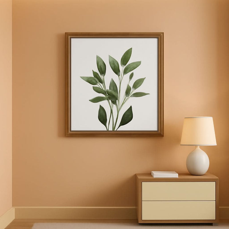 Botanical Wall Art Set of 4 Framed, 10x10 in for Living Room – main view