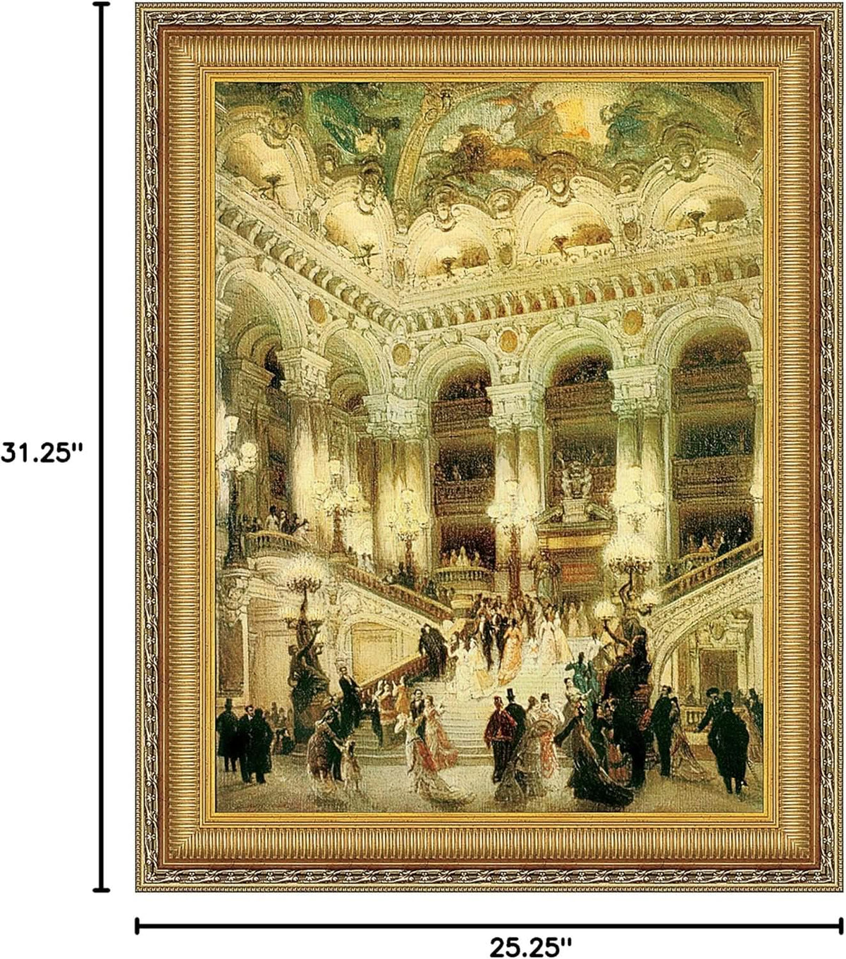 Opera Corridor Canvas Wall Art for Living Room – image 8