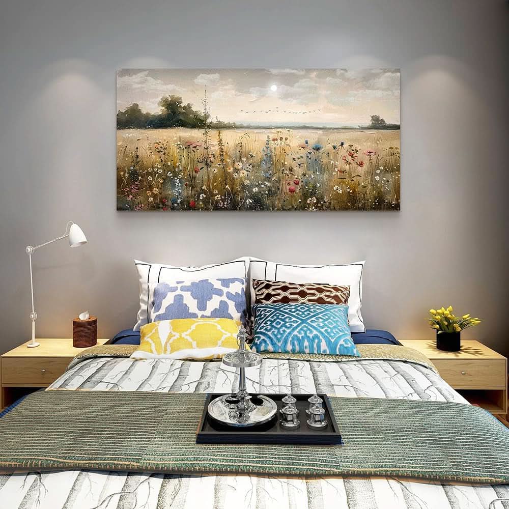Abstract Wall Art 20x40 Canvas for Living Room – image 5