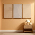 Textured Abstract Wall Art Extra Large Hand-Painted Neutral – main view
