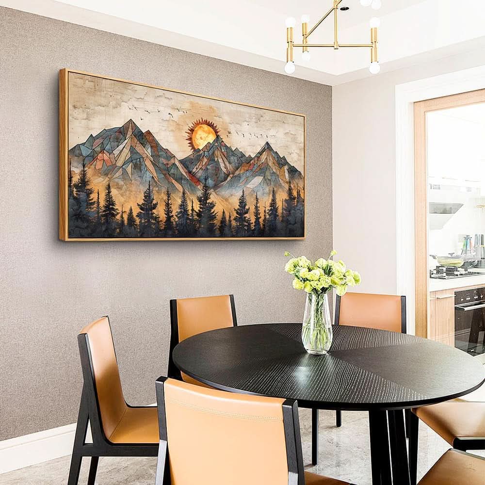 Textured Modern Wall Art 24x48 Canvas for Living Room – image 6