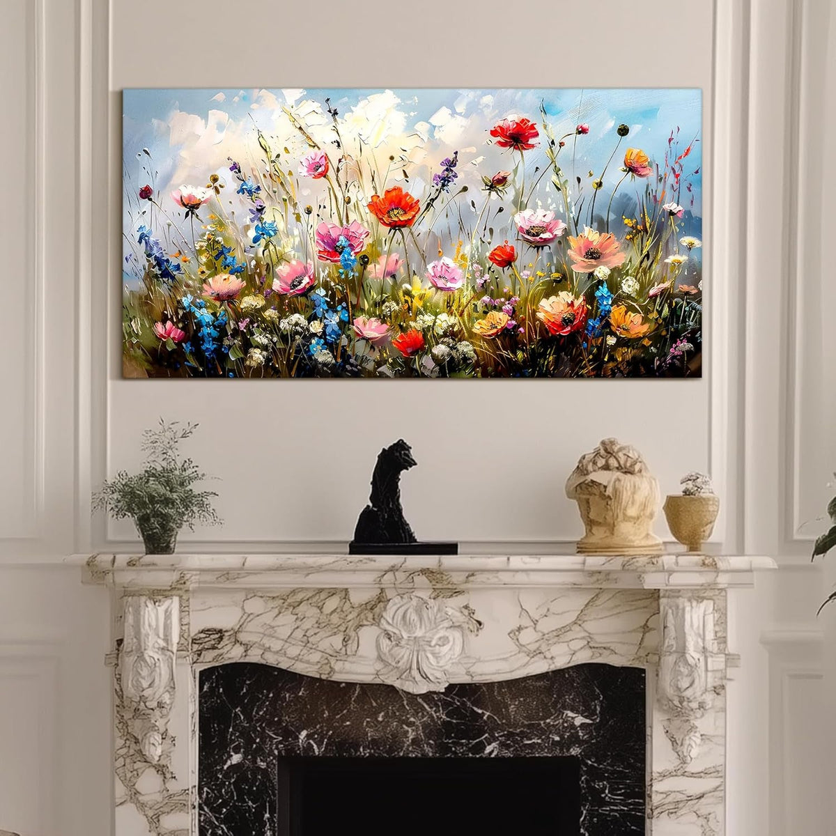 Farmhouse Canvas Wall Art 20x40 Colorful for Living Room – image 4