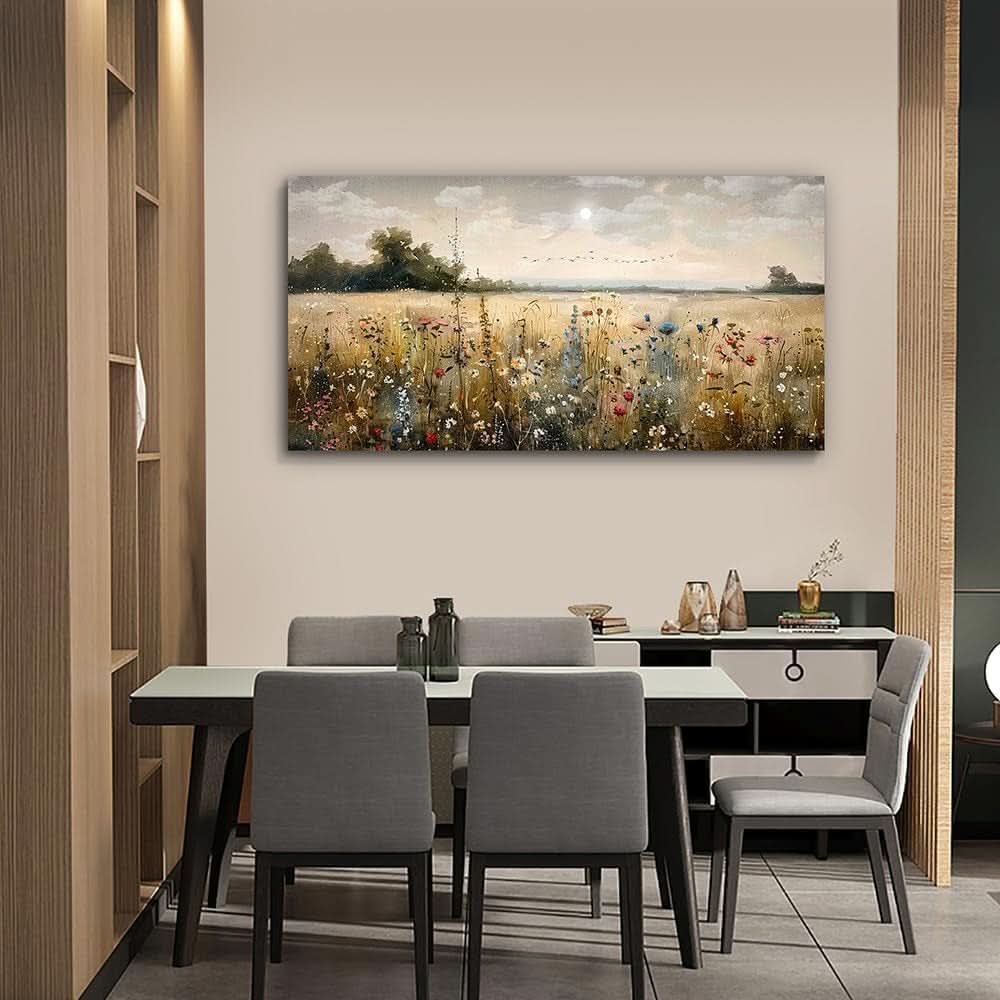 Abstract Wall Art 24x48 Canvas for Living Room – image 5