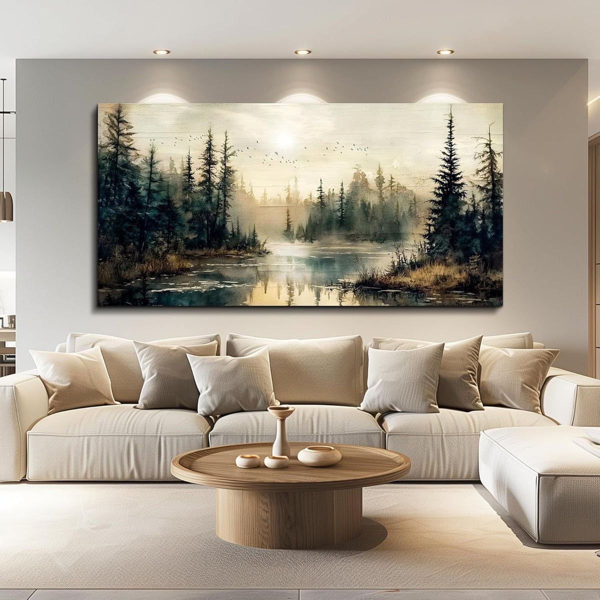 Landscape Wall Art 30x60 Canvas for Living Room – image 2