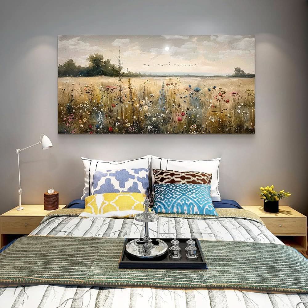 Abstract Wall Art 24x48 Canvas for Living Room – image 4