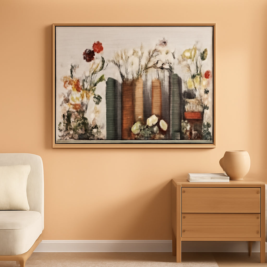 Floral Wall Art 29x57 for Living Room – main view