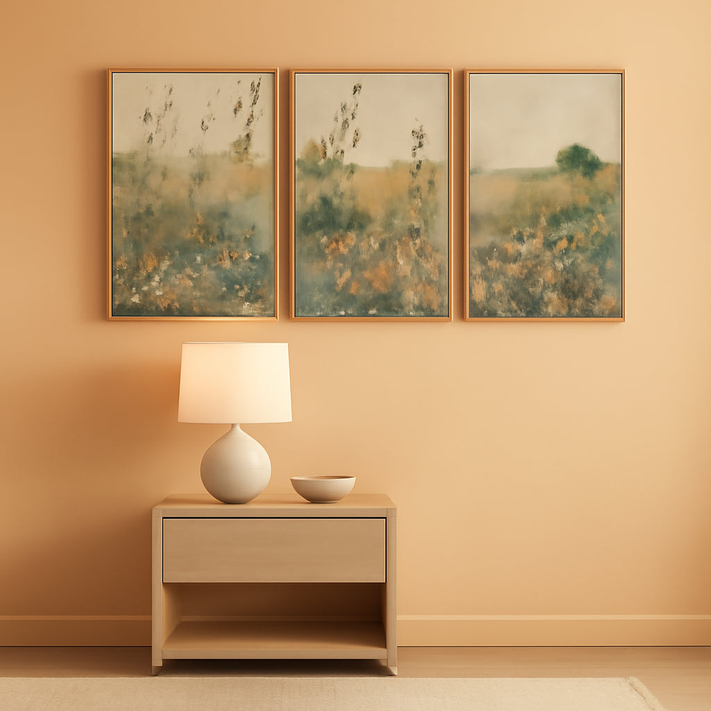 Wildflower Floral Wall Art 24x36 Canvas for Living Room – main view
