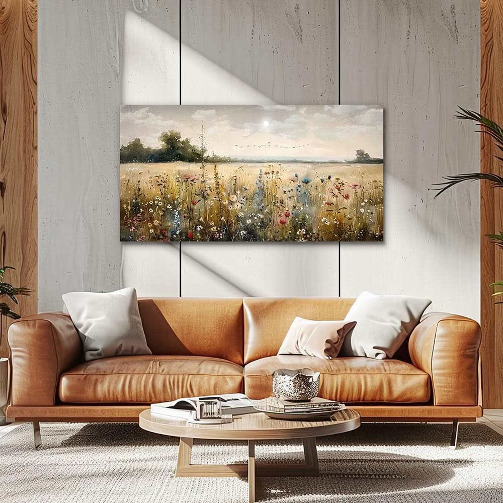 Abstract Wall Art 24x48 Canvas for Living Room – image 3