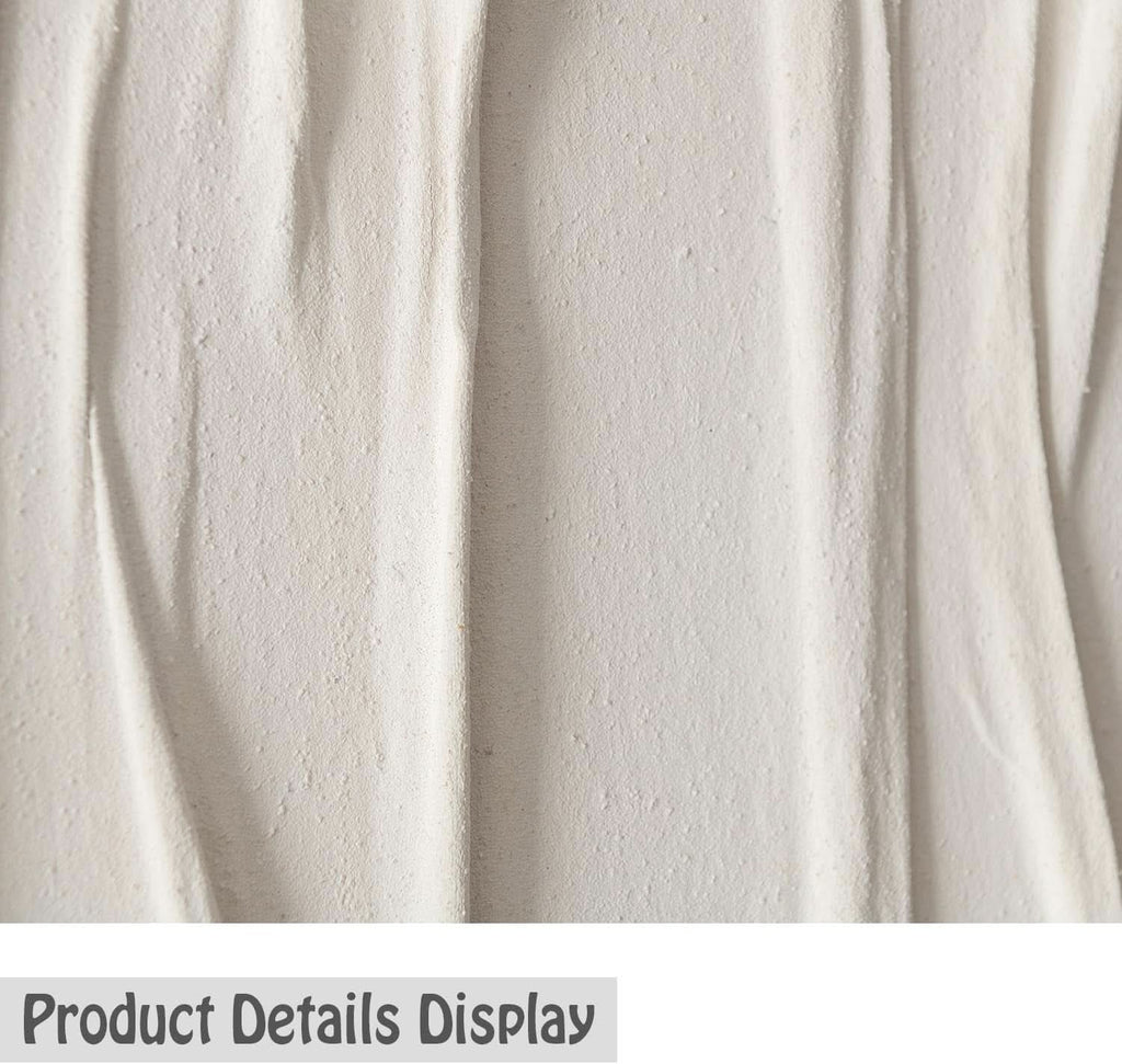Textured Abstract Wall Art 28x40 Hand-Painted Framed Beige – image 2