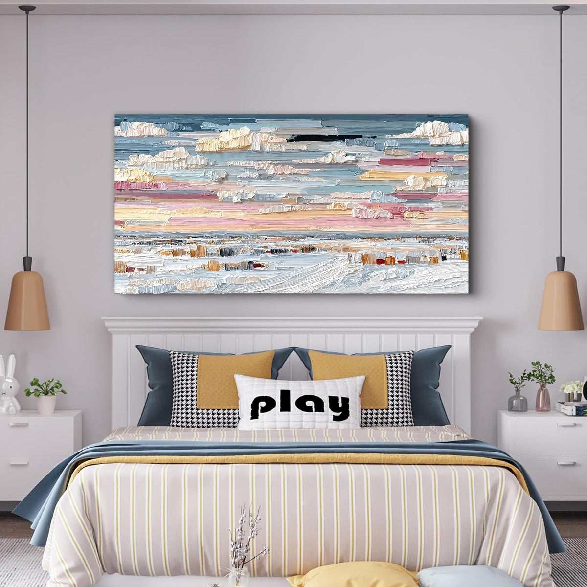 Abstract Wall Art 20x40 Colorful Canvas for Living Room – image 3