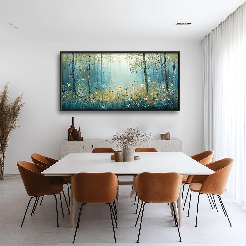 Forest Tree Botanical Wall Art 60x30 for Living Room – image 4