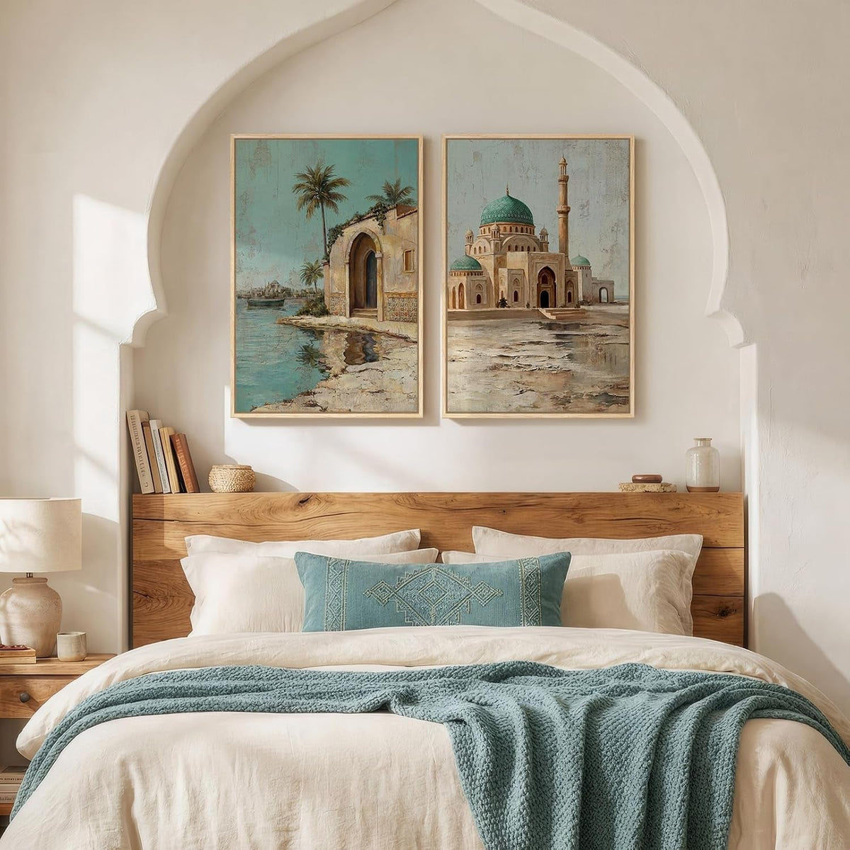 Mosque Islamic Wall Art 16x24 Framed for Living Room – image 3