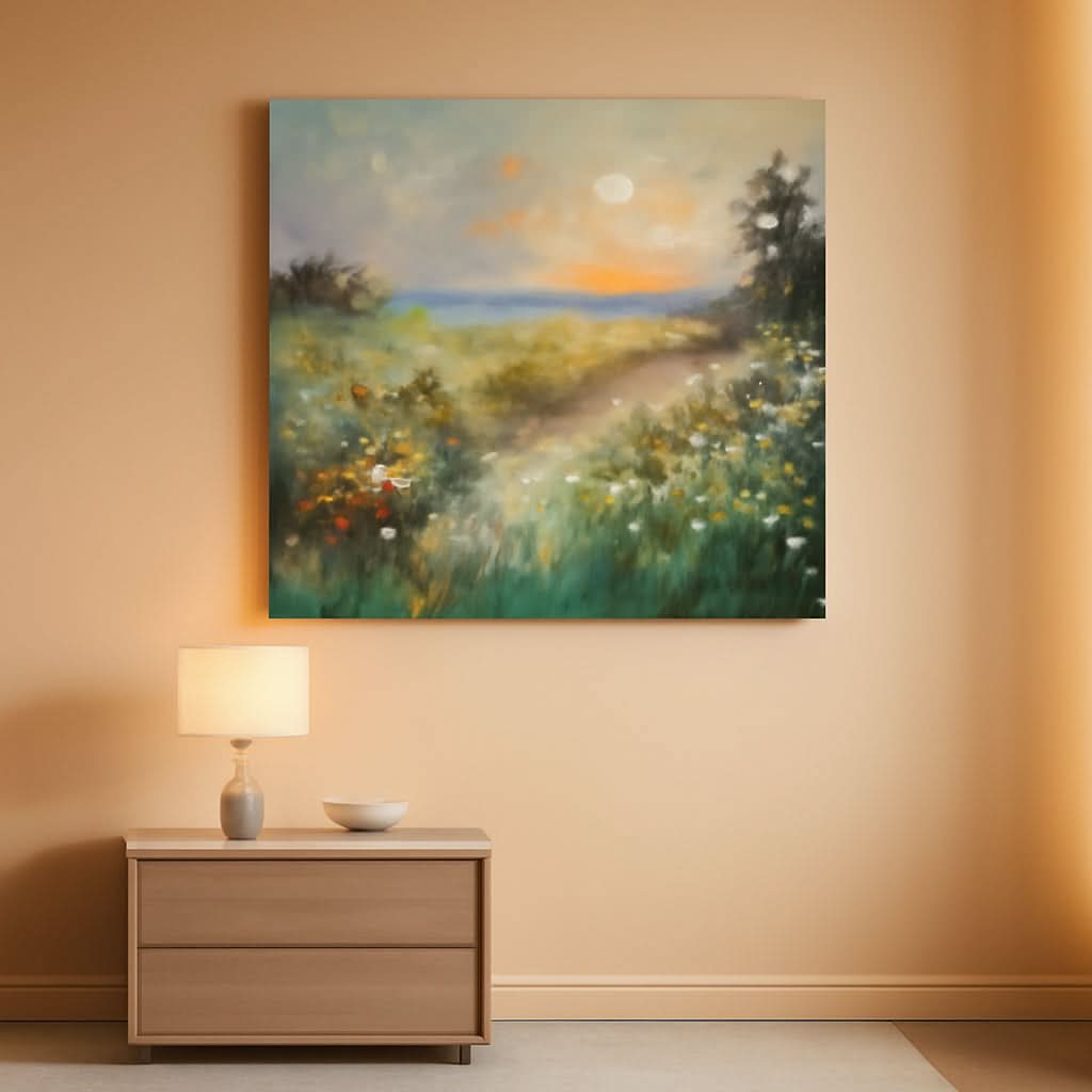 Printed Landscape Wall Art Canvas for Living Room – main view