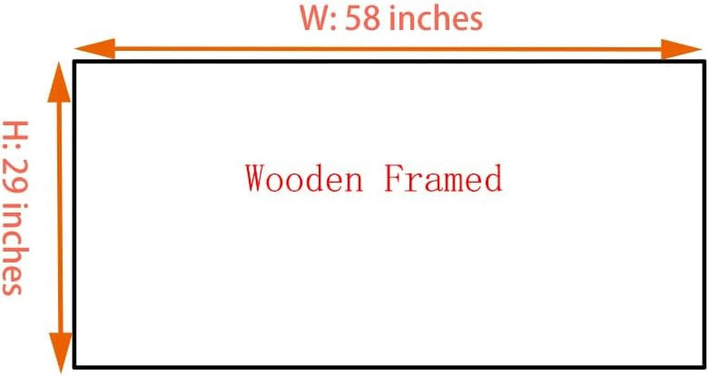 Warm Earth Abstract Wall Art 58x29 Canvas for Living Room – image 7