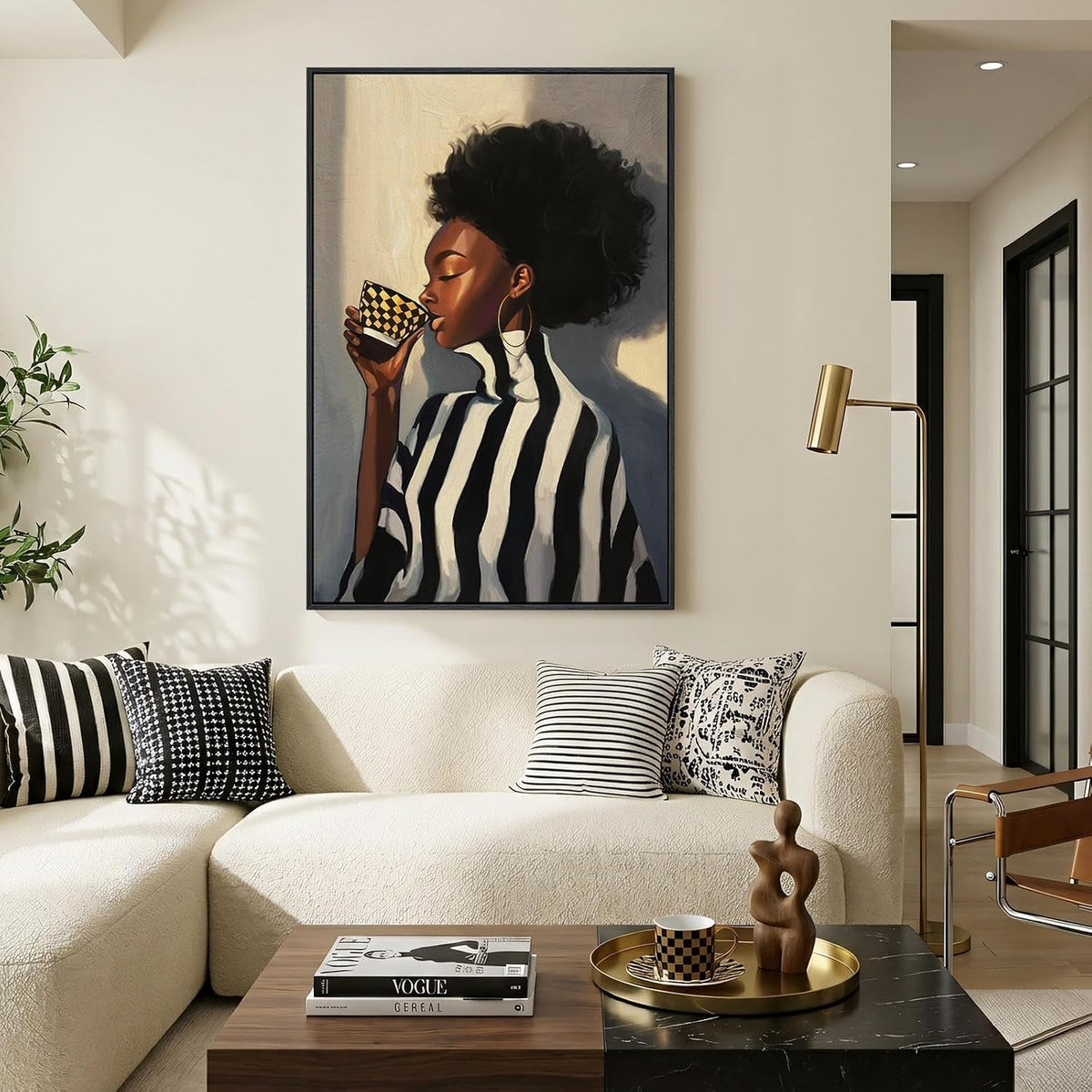 Framing Black and White Wall Art 24x36 Framed for Living Room – image 4