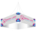 ONE CHOICE 10 ft. Square Hanging Banner