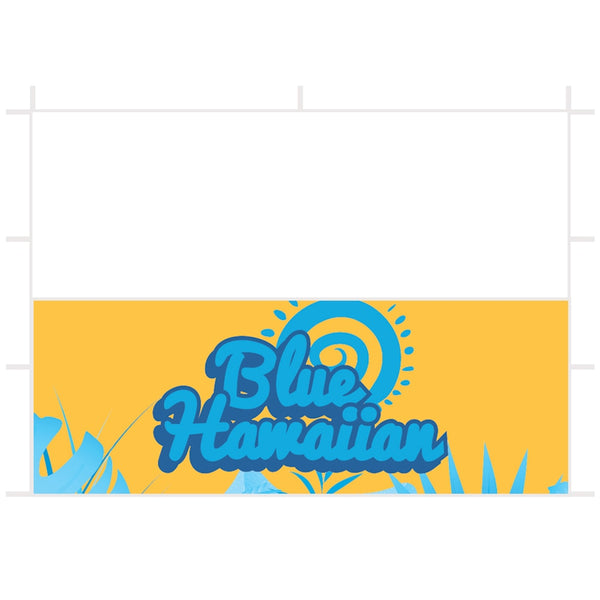 ONE CHOICE 10 ft. Tent Backwall with Window