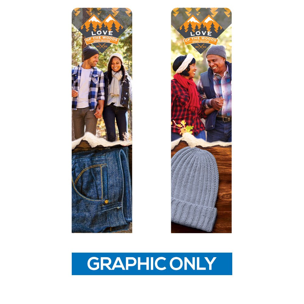 ONE CHOICE 24 in. Fabric Display