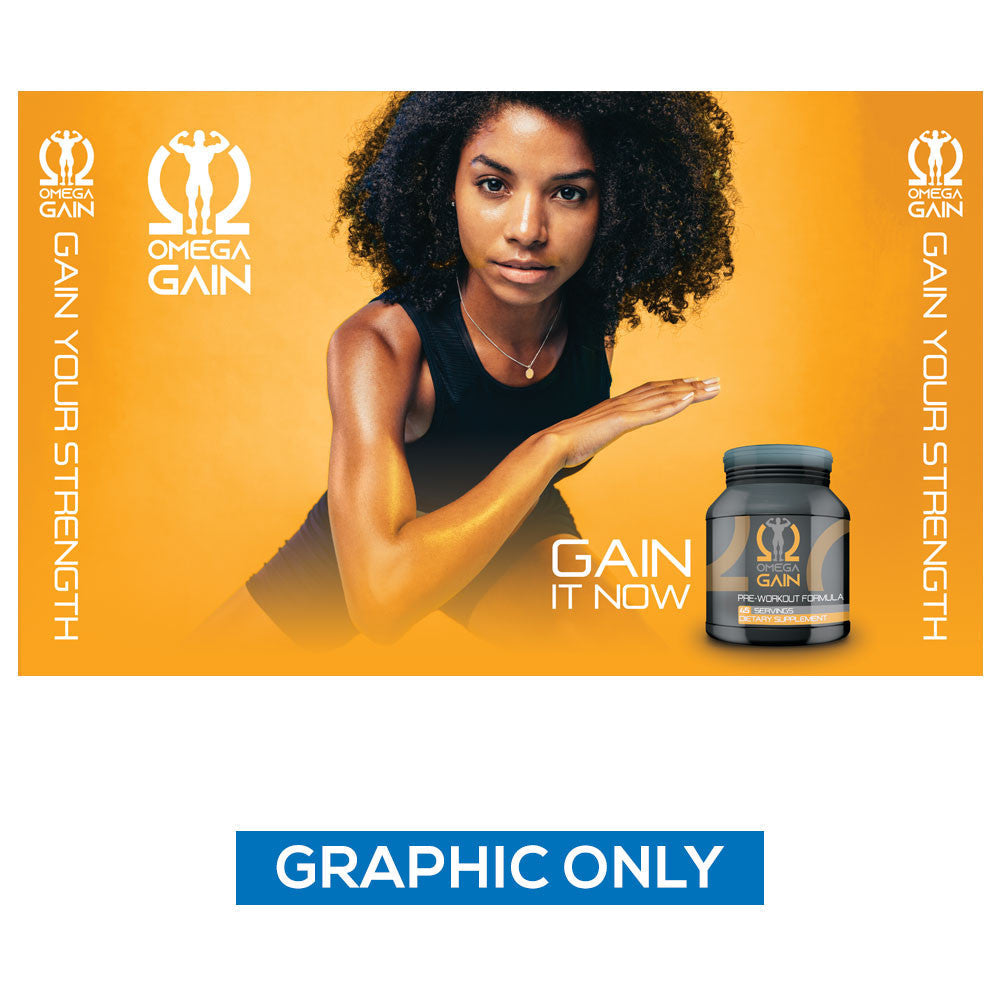 ONE CHOICE SEG Pop Up Lightbox 10 ft (Front Graphic Only)