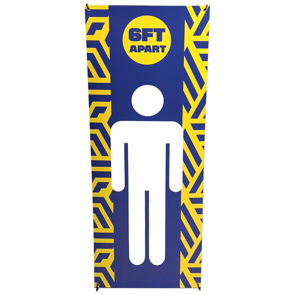 ONE CHOICE 24 x 62 in. 5 Pack Small X Banner Stand Super Flat (Graphic Package)