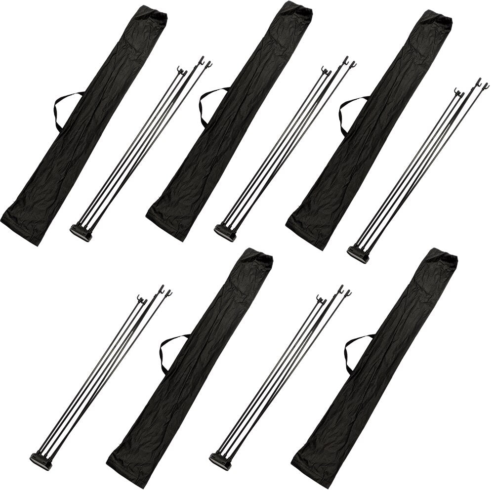 ONE CHOICE 24 x 62 in. 5 Pack Small X Banner Stand Super Flat (Graphic Package)