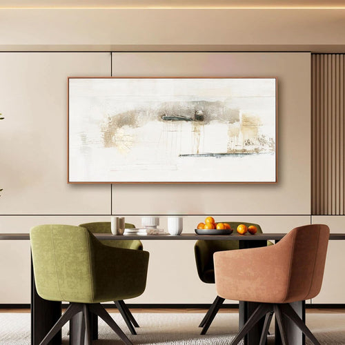 Abstract Wall Art 20x40 Framed Multicolor Canvas for Living Room – image 2