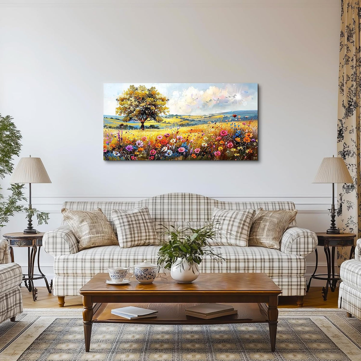 Nature Landscape Wall Art 24x48 Canvas for Living Room – image 3