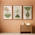 Verdant Boho Botanical Wall Art 16x24 Framed for Living Room – main view