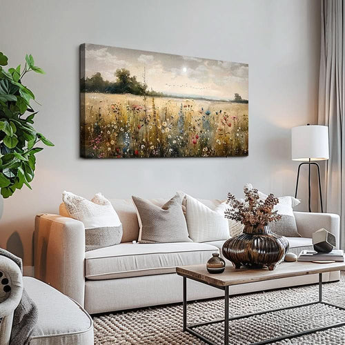 Abstract Wall Art 24x48 Canvas for Living Room – image 2