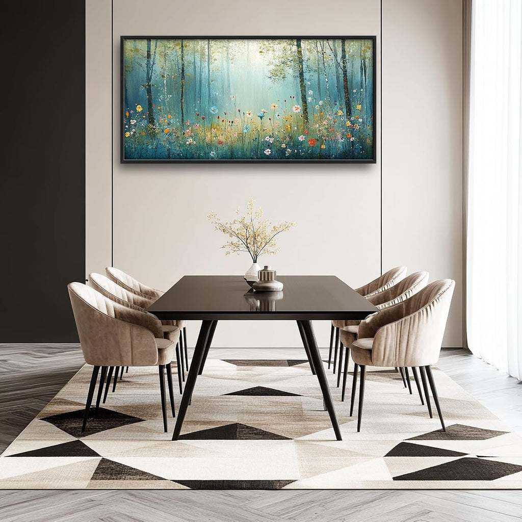 Forest Tree Botanical Wall Art 60x30 for Living Room – image 7