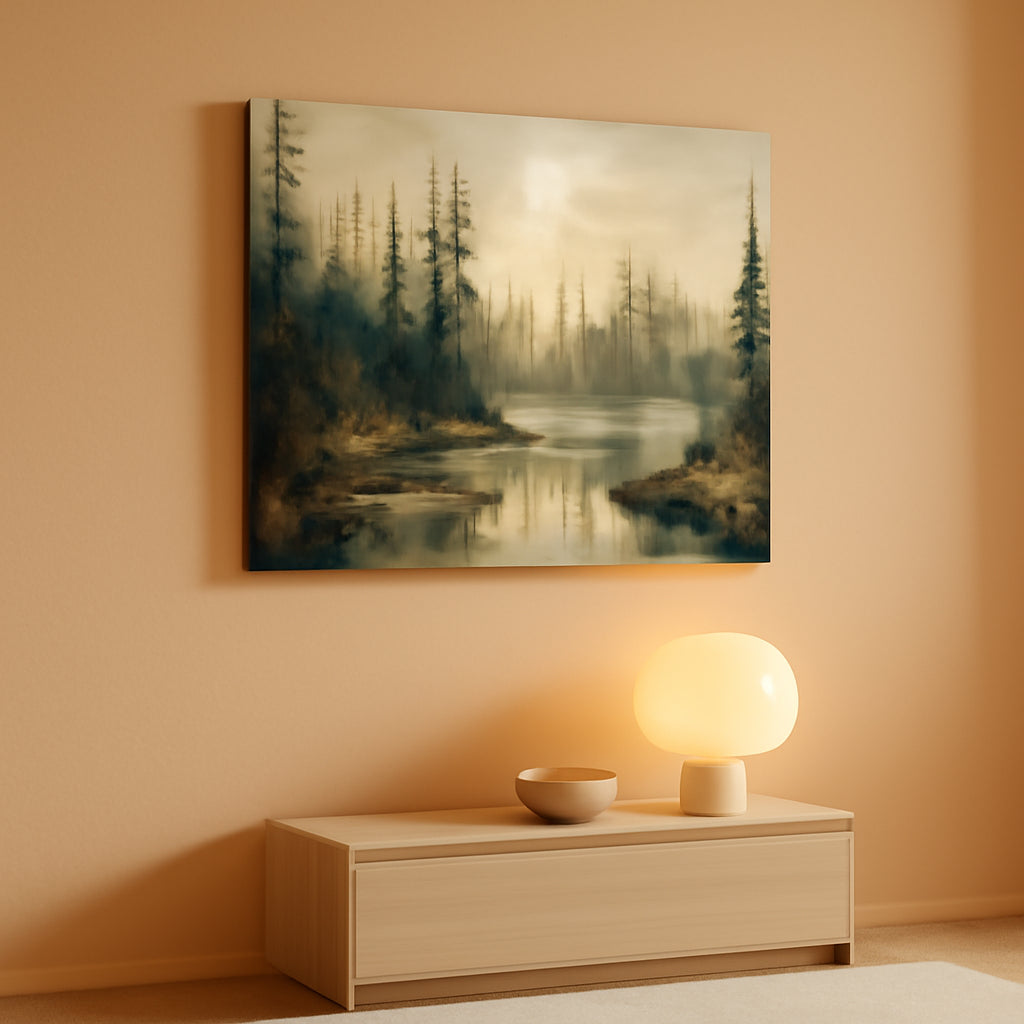 Landscape Wall Art 30x60 Canvas for Living Room – main view