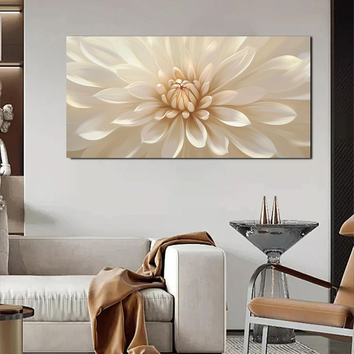 Floral Wall Art 20x40 Canvas for Living Room – image 2