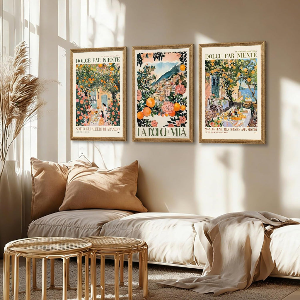 Triptych Canvas Wall Art Set of 3 Framed, 20x30 in – image 5