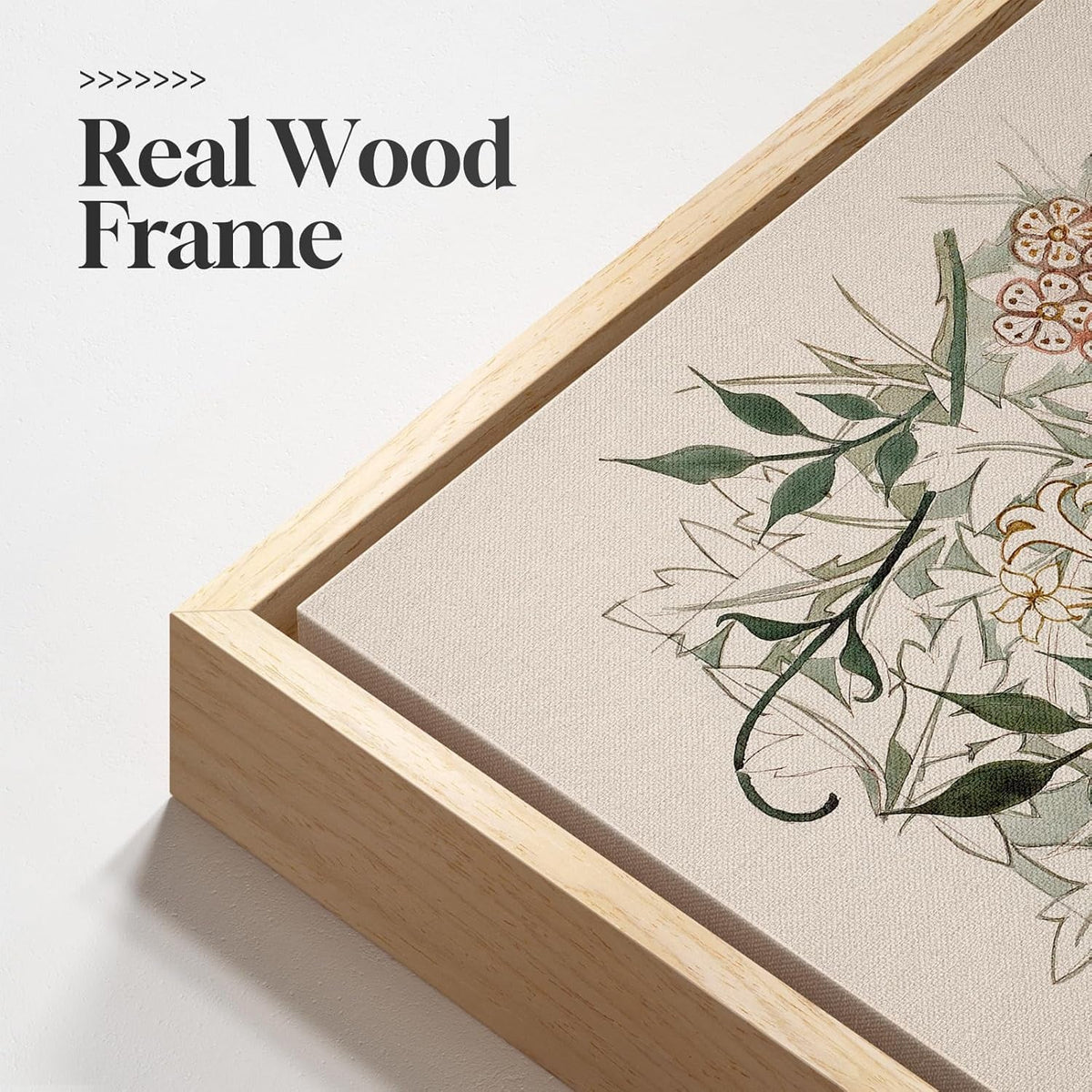 William Morris Botanical Wall Art Set of 3 Framed Canvas, 30x60 in – image 5